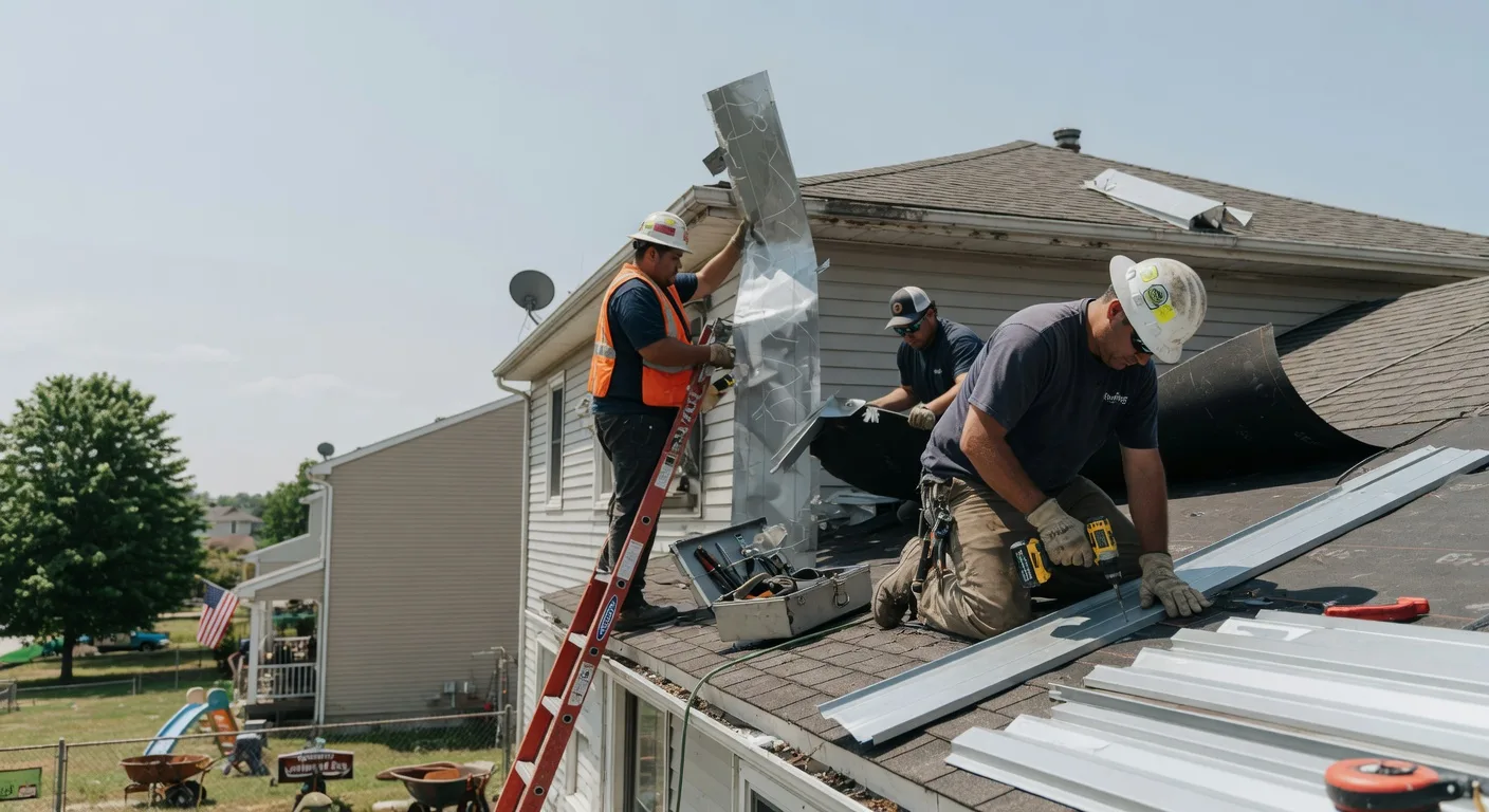 Metal Roof Repair in Clarksburg, PA
